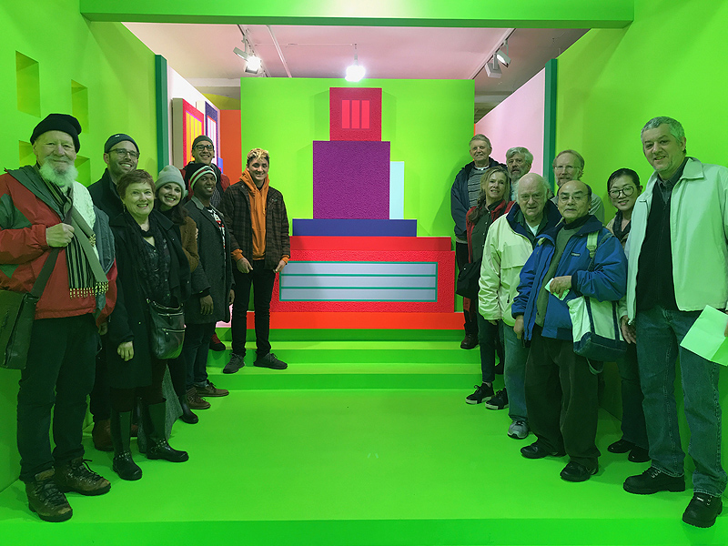 NCC Art, Architecture + Design faculty and friends explore the Chelsea galleries